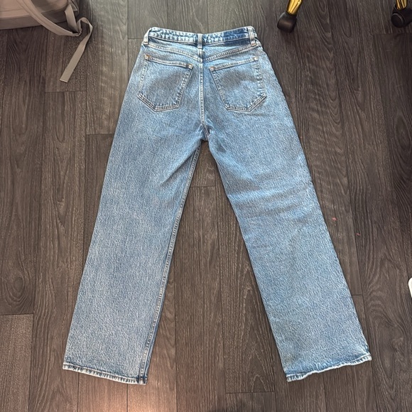 Abercrombie 90s Relaxed Jean High Rise Curve Love 26 2 S - Picture 5 of 6